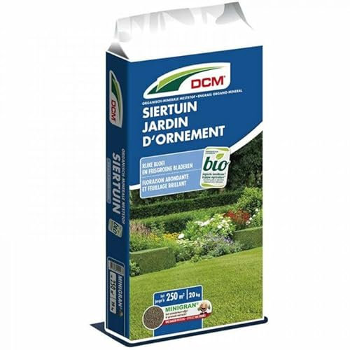 DCM Engrais Jardin Ornemental 20 Kg - Pour Un Jardin D'Ornement Sain Et Vert