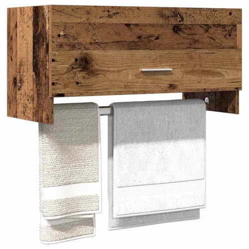 Rantry Alter Holzschrank, 70 x 32,5 x 35 cm, aus mehrschichtigem Holz, Sideboard, Küchenschrank, Aufbewahrungsschrank für Wohnzimmer, Schlafzimmer, Büro