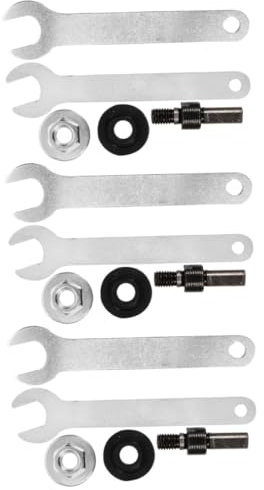 Homoyoyo 3 Sätze Winkelschleifer Schlüssel Ratsche Drehmomentschlüssel Schleifadapter Gürtel Elektrischer Stab Konvertieren Kompressorteile Multi Draht Usb Zangenschlüssel Stand Nuss Eisen