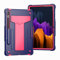 Funda para tablet Samsung Galaxy Tab S8/S7 SM-X700/X706/T870/T875 de 11 pulgadas 2022 para niños, funda protectora resistente, a prueba de golpes, funda híbrida resistente con soporte. Azul marino y