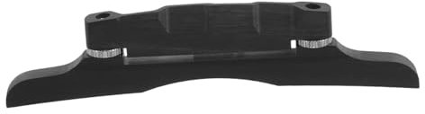 SUPVOX Mandolin Bridge Replacement Durable Saddle for Precise Intonation Lightweight Accessory for Mandolin Instruments Effortless Play and Transport Finish