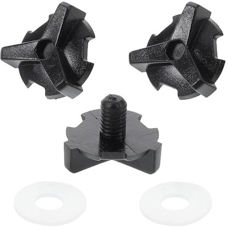 CTIRCHIU 3 Pezzi Kit Di Viti e Fermagli Di Ricambio Per Visiere Da Football Viti Per Visiera Per Casco Da Moto Di Riparazione Per Fissaggio e Manutenzione