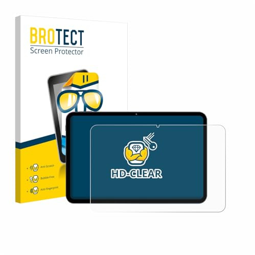 BROTECT Schutzfolie für VekfulPC T60 Pro 13.4 | Transparenter Displayschutz Made in Germany Klare Displayschutz-Folie Clear Einfache Montage Case-Friendly Displayfolie