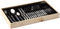 Pradel Excellence - I7550 - Ménagère Laguiole Tribloc 24 Pièces - Argenté - 43.5 X 27 X 4.7 cm