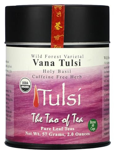 The Tao of Tea, Wild Forest Varietal, Holy Basil from India, Vana Tulsi, Caffeine Free, 2 oz (57 g)