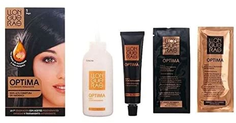 LLONGUERAS OPTIMA tinte Negro Nº 1 caja 1 ud