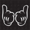 Dope Mickey Hands - Sticker