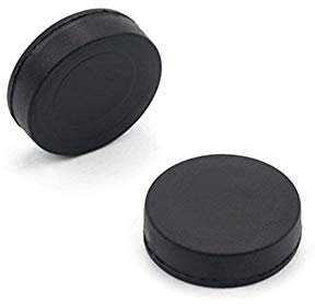 Gummibeschichtete N42 - Neodym - Magnet - 21,5mm Durchmesser x 6,1mm Dicke - 6,2kg Zug - Pack von 2