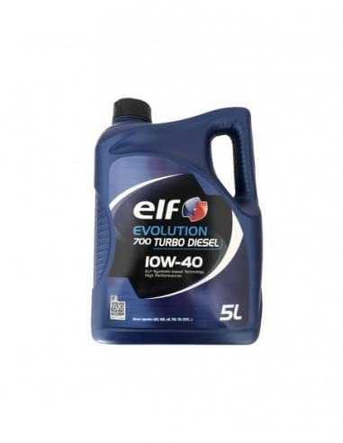 Elf Bidon Huile pour voiture Turbo Diesel 10W40 5 litres