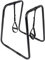 GORILLA SPORTS® Dip Barren - mit Verstellbaren Griffen, Höhe 95 cm, bis 150 kg Belastbar, aus Stahl, Schwarz - Dip Station, Push-Up Stand, Parallettes, Dipstation, Calisthenics, Fitness