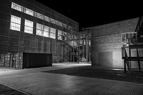 LightSeeker Photography&Design Zeche Zollverein Wandbild auf Hartschaumplatte mit Profilaufhängung