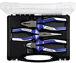 Zangensatz Inh.3tlg.verchr.Ku.-Koffer PROMAT