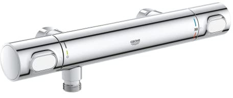 GROHE Thermostat-Brausebatterie Grohtherm 500 34794, Wandmontage, ohne Absperrverschraubung, eigensicher, chrom