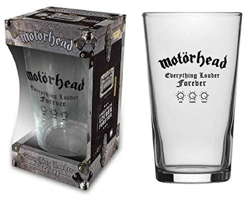 Motörhead Everything Louder Forever Verre à bière XL