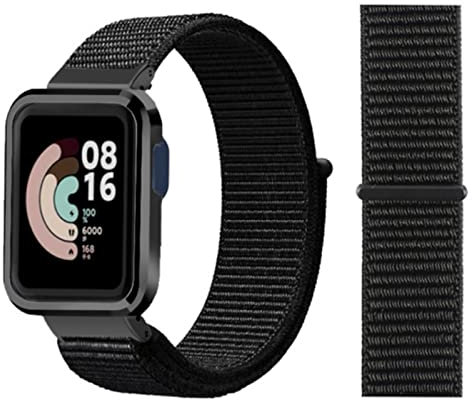 Keecuty Bracelet Nylon Compatible avec Redmi Watch Lite et Xiaomi Mi Watch Lite - Souple et Réglable pour Remplacement