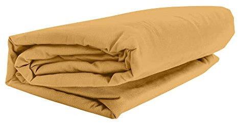 GMD Living Mr. Sandman Spannbettlaken Full ELASTAN, Farbe:216-bronze, Größe:140-160 x 200-220 cm