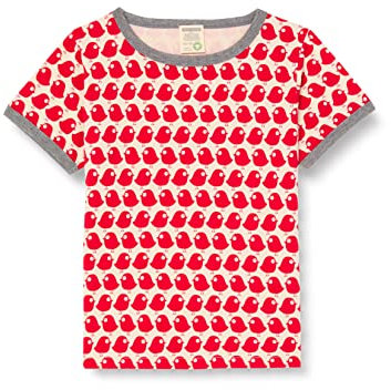 T-Shirt mit Vogel Print, GOTS Zertifiziert