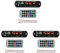 shanpu 3X Módulo USB MP3 Bluetooth 12V MP3 WMA Placa Decodificadora Módulo de Audio FM AUX USB TF Radio para Altavoz de Música Remoto de Coche