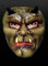 Ork Maske aus Latex - Erwachsenen Horror Kostüm Halbmaske - ideal auch für Karneval, Motto- & Grusel-Party