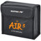XBERSTAR Sac de Batterie Ignifuge Anti-Explosion pour DJI Air 3 - Protection Lipo pour Charge de Drone (Trois Batteries)