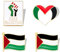 4 Pcs Broche de Bandera de Palestina, Pines de Bandera de Palestina, Insignia a Granel, Bandera de Palestina, Pines de Solapa para Sombrero, Ropa, Mochila, Insignia esmaltada
