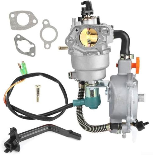Carburatore doppio generatore di carburante, parti del motore della falciatrice da prato, carburatore a benzina propano carburante per Honda 188F 190F GX340 GX390 GX420 carburatore di ricambio