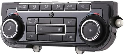 5K0907044EK Climatronic Air Condition Control Switch Panel AC Sitz Heizung Klimaanlage Kompatibel for Passat CC Golf 6 EOS