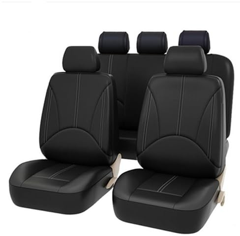 JKUBLbai Auto Sitzbezüge Sets, für Mitsubishi ASX 2015-2020 Allwetter Wasserdicht Bequem Sitzkissen Autositz Sitzschoner Innenraum Zubehör,A