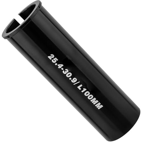 Seat Post Adapter, Suspension Seatpost Shim, Aluminum Seat Tube, Seat Post Shim, Aluminum Alloy Seat Post Adapter Suspension Seatpost Shim for Road and Mountain Cycling
