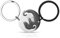 LunarCharm Dackel Schlüsselanhänger Partner Dackel Paare Pärchen Paar Geschenke für Beide Edelstahl Dackel Couple Keychain Beste Freundin Freundschaft Geschenke