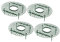 4Pièces Supports de Plantes Grimpants Plastique Rack de Plantation pour Fraisiers Plantes Pot Outil de Jardinage Pratique pour Vignes Petites