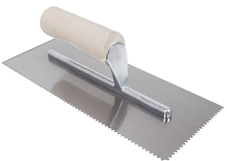 QEP 4-1/2 in. Flat-Top V-Notch Traditional Carpet Adhesive Trowel