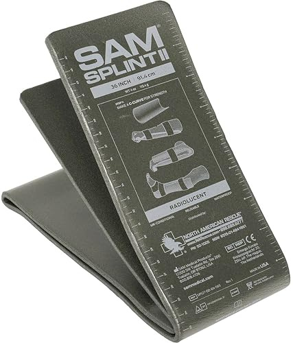 AOTEHU 1 Stück Multifunktionstuch Schlauchschal, SAM Splint II Tactical maleable Splint
