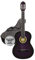 Ashton Klassische Gitarre mit Accessoires Volle Größe, klassisch violett