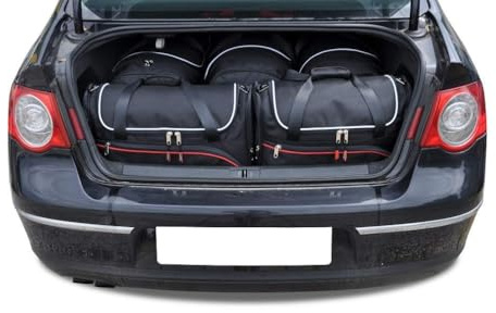 KJUST Kofferraumtaschen 5 stk kompatibel mit VW PASSAT LIMOUSINE B6 2005-2010