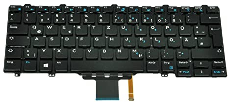 Dell Latitude E7270/E5270 Langue Allemande Clavier 769G9
