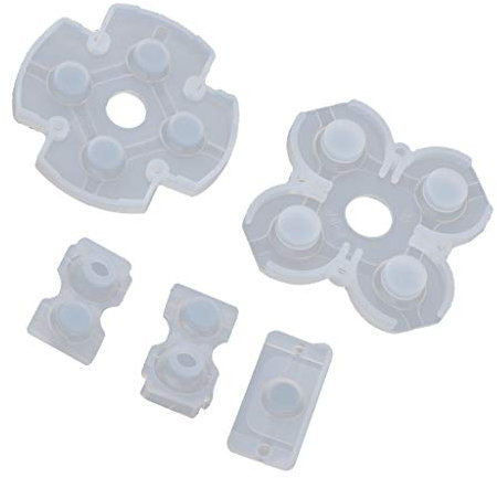 1 Set Ersatzteile leitfähige Gummi Tasten Pad Kit für PS4 Playstation 4 Controller Gamepad