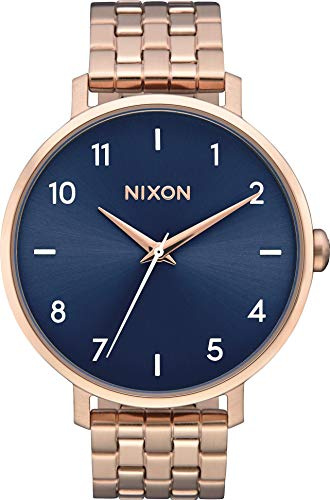 Nixon Damen Armbanduhr Analog Quarz Edelstahl A1090-2953-00