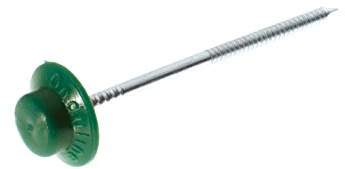 Genuine ONDULINE Green Nails 100 Pack