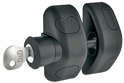 D&D Lockable Side Pull MagnaLatch Gate Latch - MLSPS2LRB