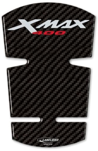 labelbike - 3D Sticker Motorcycle Fuel Tank Pad Protection and Decoration in Resin compatible with YAMAHA XMAX 400 2017-2021