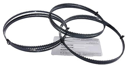 SMI 3er SET Holz-Bandsägeblatt 2240 x 6 x 0,65 mm 6 ZpZ Sägeband passend für Makita Metabo Atika Güde Scheppach