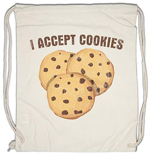 Urban Backwoods I Accept Cookies Turnbeutel Sporttasche