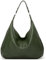 Ashioup Damen Bag Hobo-Taschen, Schwarzes Grün