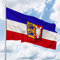 Schleswig-Holstein Flagge – 200 x 120 cm für Fahnenmast, Schleswig-Holstein Fahne mit Wappen, Hissflagge aus reißfestem Fahnen-Polyester-Stoff, wetterfest und UV-beständig