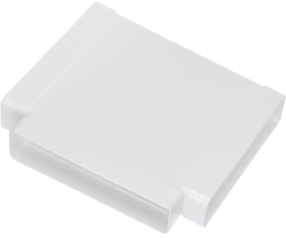 220x55mm Weiß ABS-Kunststoff T-Stück Flachkanal Lüftungssysteme