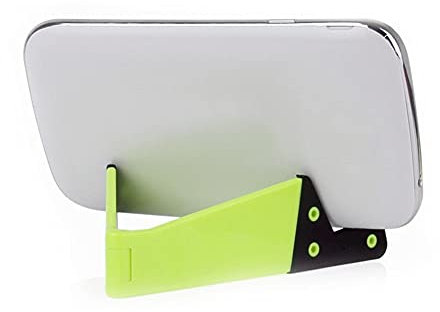 Mr Gadget Solution® Source Ton Support de téléphone portable, support de bureau compatible avec iPad, tablettes, liseuses, téléphones portables, Kindle Vert clair