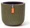 Capi Europe - Pot Boule Groove Colours - 17x15 - Vert - Ouverture Ø15 - Pot pour l'intérieur - BGVGN133