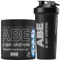 Applied Nutrition Bundle ABE Pre Workout 375g + ABE Black Shaker | All Black Everything Pre Workout Powder, Energy Drink, Physical Performance, Creatine, Beta Alanine, Caffeine (ICY Blue Raz)