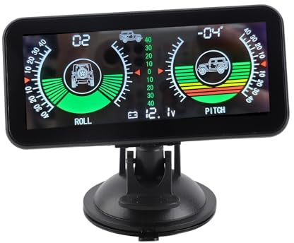 Auto-Neigungsmesser, Universal-Auto-HUD-Neigungsmesser Intelligenter Auto-Neigungsmesser Hochauflösender Auto-Neigungsmesser HUD-Digital-Winkel-Neigungsmesser für Automobile